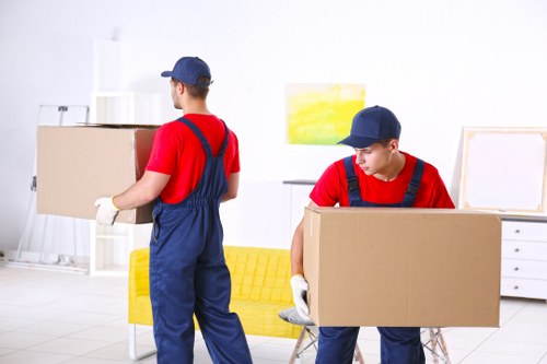 Secure business storage facility in Southtottenham with organized commercial units