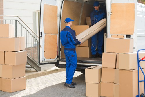 Illustration of ethical storage operations and anti-slavery commitment
